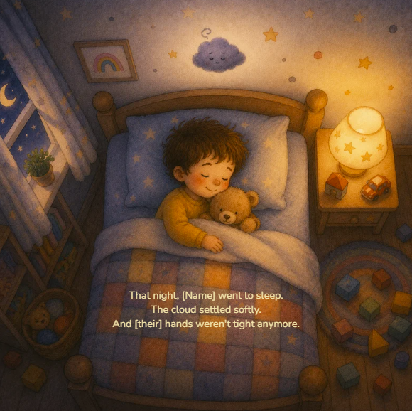 The Big Mad Cloud — A Personalized Story About Big Feelings