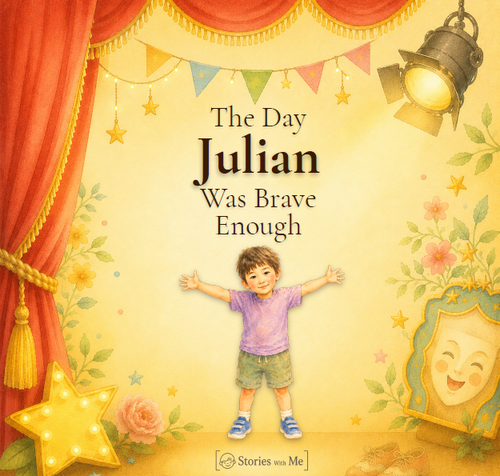 The Day They Were Brave Enough personalized book cover