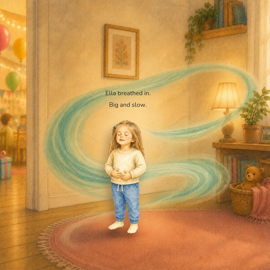 A page from Too Loud Inside